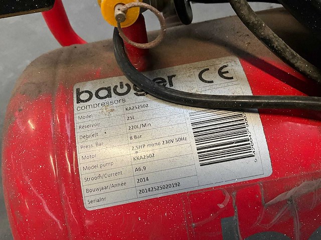 2014 bauger ka252502 compressor - afbeelding 2 van  5