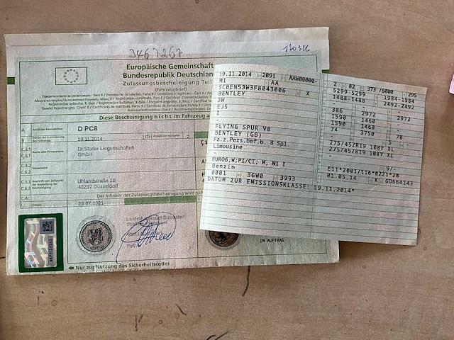 2014 bentley sedan flying spur v8 bentley - afbeelding 33 van  37