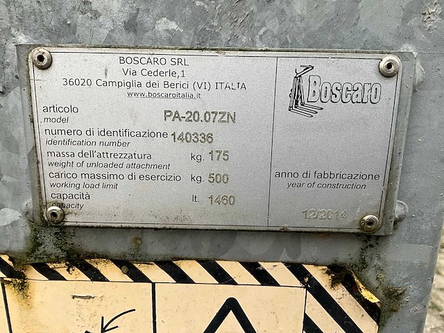 2014 boscaro pa-20.07zn materiaalbak - afbeelding 7 van  7