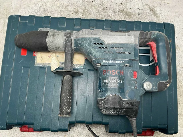 2014 bosch gbh 5-40 dce boor-/breekhamer 6kg sds-max - afbeelding 1 van  5