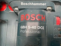 2014 bosch gbh 5-40 dce boor-/breekhamer 6kg sds-max - afbeelding 3 van  4