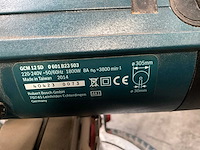 2014 bosch gcm12sd afkortcirkelzaagmachine - afbeelding 5 van  5