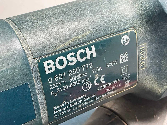 2014 bosch gex 150 turbo excentrische schuurmachine 150mm - afbeelding 4 van  5