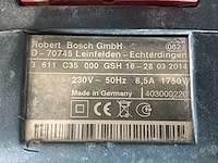 2014 bosch gsh 16-28 e breekhamer - 18kg hex-28 - afbeelding 5 van  6