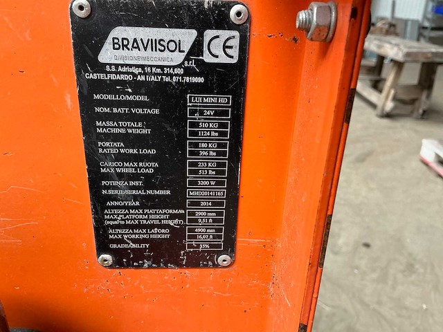 2014 bravi lui mini hd hoogwerker - afbeelding 7 van  8