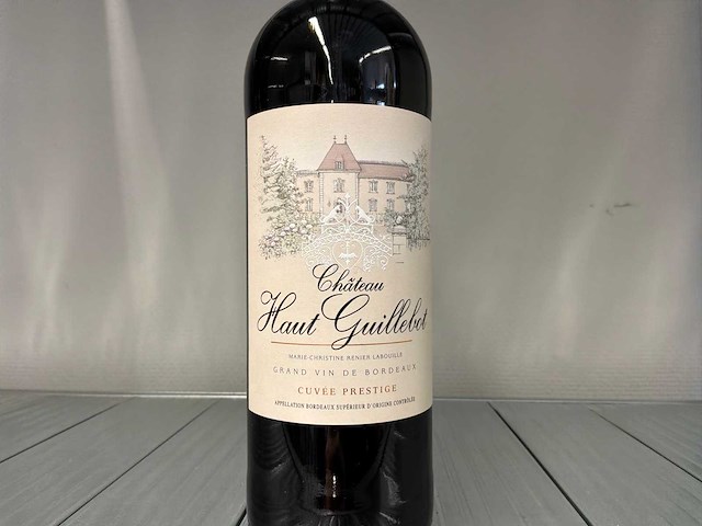 2014 château haut guillebot bordeaux supérieur rode wijn (22x) - afbeelding 3 van  6