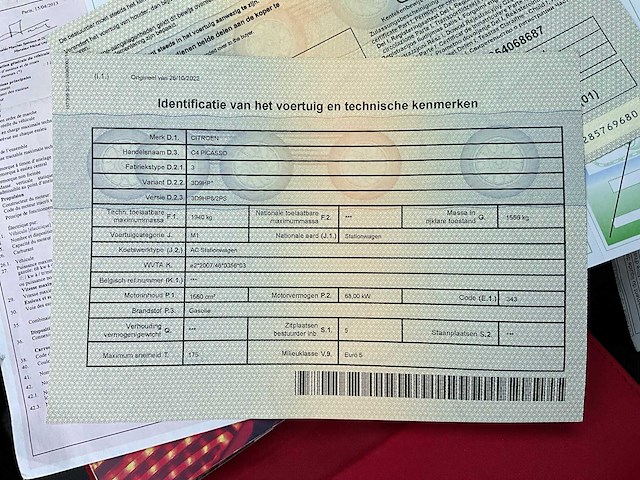 2014 citroën c4 picasso personenauto - afbeelding 20 van  28