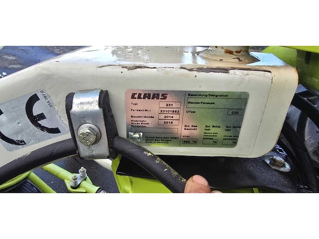 2014 claas volto 80 pirouette - afbeelding 6 van  6