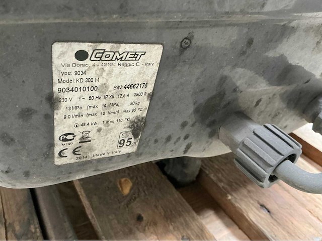 2014 comet 9034 hogedrukreiniger - afbeelding 4 van  7