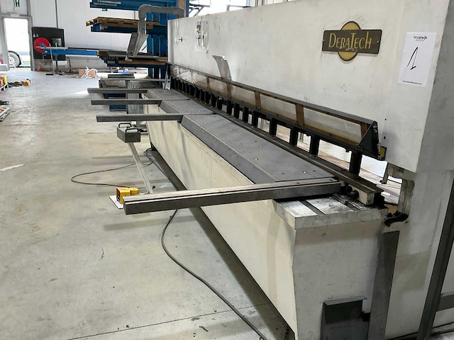 2014 deratech pac-6x4000 cnc guillotineschaar - afbeelding 5 van  10