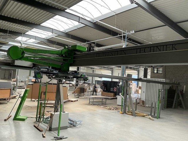 2014 duivenstein techniek md1200 portaalrobot / platenmagazijn met vacuümgrijper - afbeelding 5 van  15