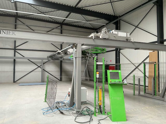 2014 duivenstein techniek md1200 portaalrobot / platenmagazijn met vacuümgrijper - afbeelding 6 van  15