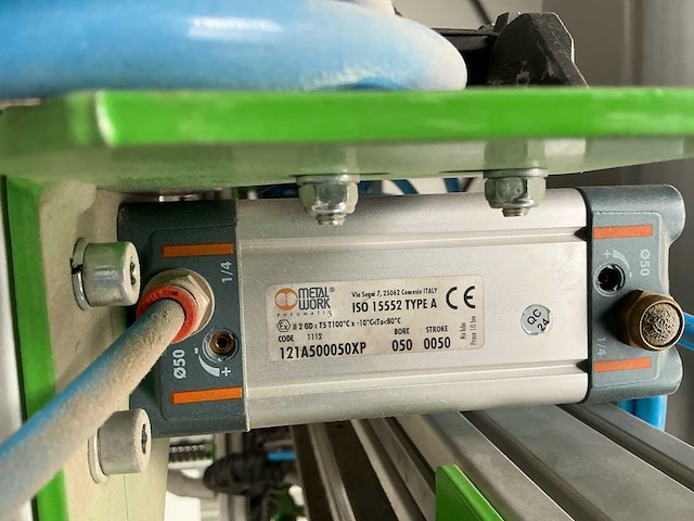 2014 duivenstein techniek md1200 portaalrobot / platenmagazijn met vacuümgrijper - afbeelding 10 van  15