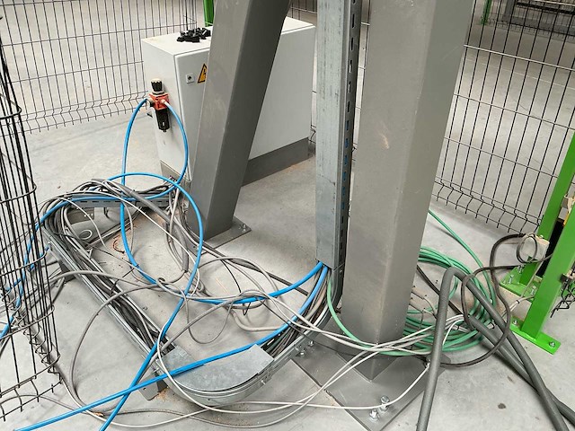 2014 duivenstein techniek md1200 portaalrobot / platenmagazijn met vacuümgrijper - afbeelding 2 van  6