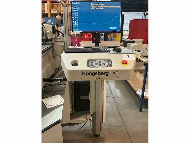 2014 esko-graphics kongsberg i-xp44 snij-/freesmachine - afbeelding 8 van  11