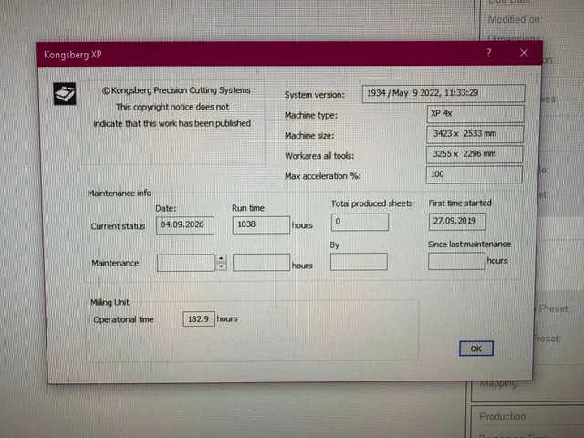 2014 esko-graphics kongsberg i-xp44 snij-/freesmachine - afbeelding 3 van  11