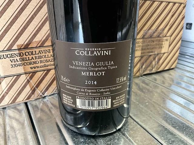 2014 eugenio collavini merlot di casa wi (36x) - afbeelding 3 van  3
