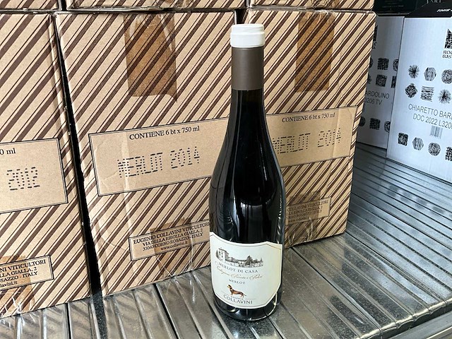 2014 eugenio collavini merlot di casa wi (43x) - afbeelding 1 van  3