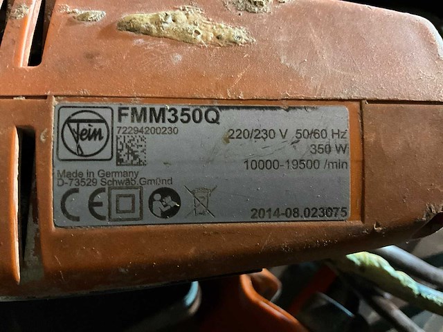 2014 fein fmm350q multitool + klopboormachine - afbeelding 3 van  5