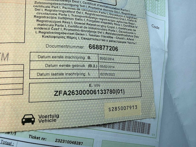 2014 fiat doblo lichte vrachtwagen - afbeelding 5 van  17