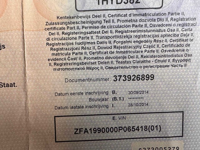 2014 fiat punto - afbeelding 4 van  5