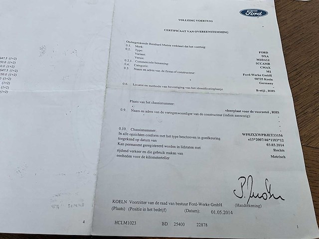 2014 ford c-max personenauto - afbeelding 9 van  17