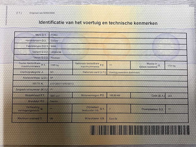 2014 ford galaxy - 7 personen - automaat - afbeelding 51 van  58