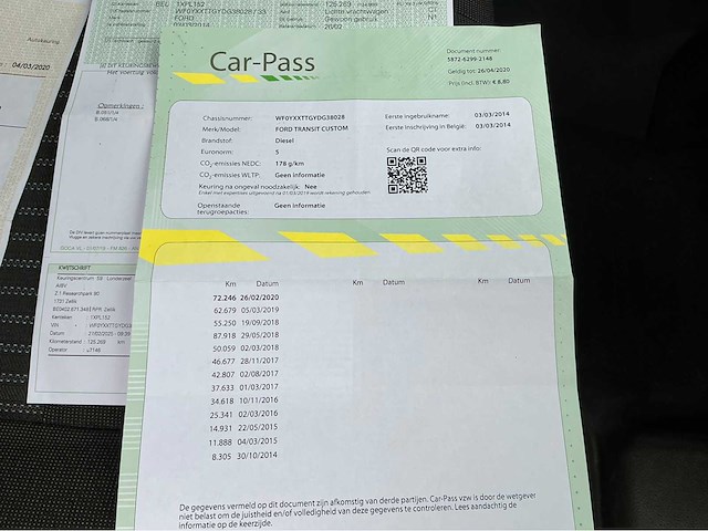 2014 ford transit custom - afbeelding 61 van  69