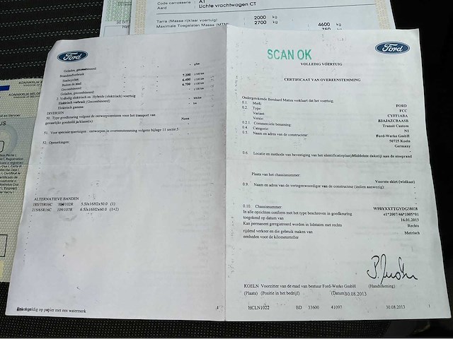 2014 ford transit custom - afbeelding 62 van  69