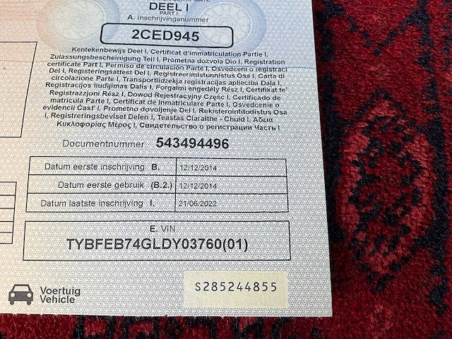 2014 fuso canter vrachtwagen - afbeelding 21 van  36