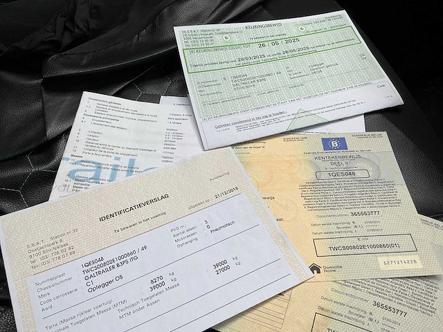 2014 galtrailer bspm3 oplegger kipper - afbeelding 14 van  17