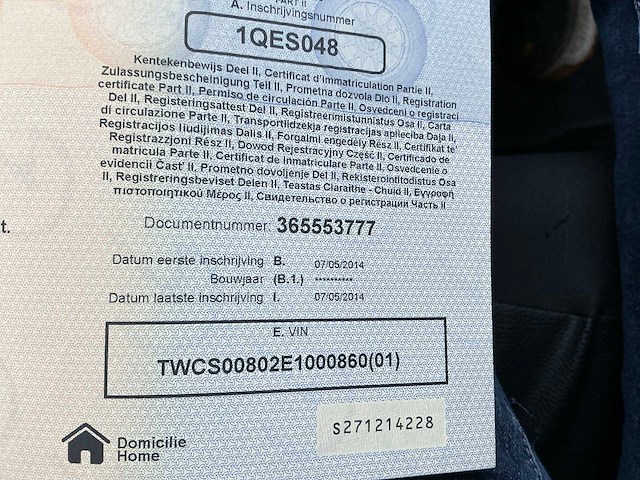 2014 galtrailer bspm3 oplegger kipper - afbeelding 15 van  17