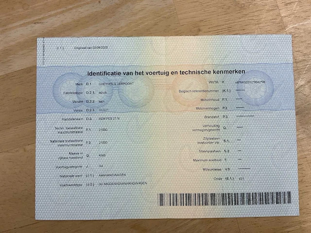 2014 gheysen & verpoort m2va aanhangwagen - afbeelding 18 van  27