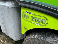 2014 grillo fd2200 4wd grasmaaiers, airco, hydrostaat - afbeelding 6 van  21