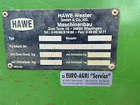 2014 hawe-wester dst12e/dst13e mestverspreider - afbeelding 20 van  25