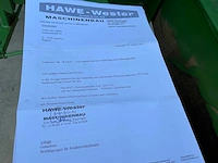 2014 hawe-wester dst12e/dst13e mestverspreider - afbeelding 23 van  25