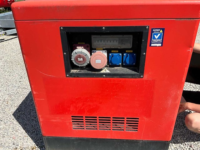2014 himoinsa hfw 45 stroomgenerator - 45 kva - diesel - afbeelding 14 van  17