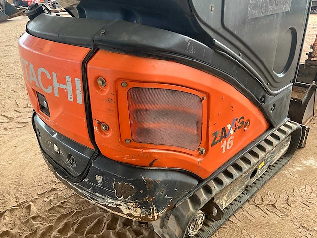 2014 hitachi zx16-3 clr minigraafmachine - afbeelding 18 van  29
