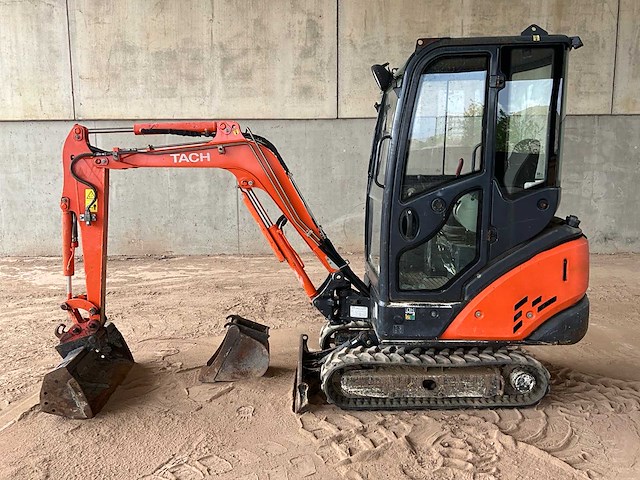 2014 hitachi zx16-3 clr minigraafmachine - afbeelding 23 van  29