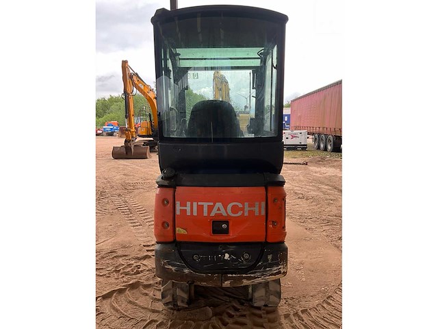 2014 hitachi zx16-3 clr minigraafmachine - afbeelding 25 van  29