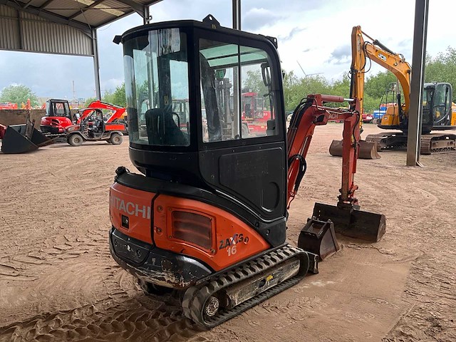 2014 hitachi zx16-3 clr minigraafmachine - afbeelding 26 van  29
