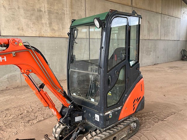 2014 hitachi zx16-3 clr minigraafmachine - afbeelding 8 van  27