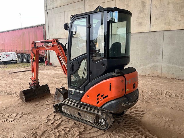 2014 hitachi zx16-3 clr minigraafmachine - afbeelding 22 van  27