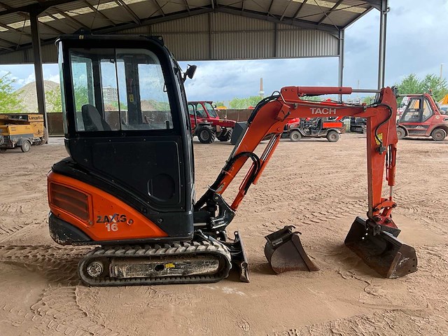 2014 hitachi zx16-3 clr minigraafmachine - afbeelding 25 van  27