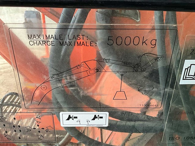 2014 hitachi zx225uslc-5b rupsgraafmachine - afbeelding 10 van  35