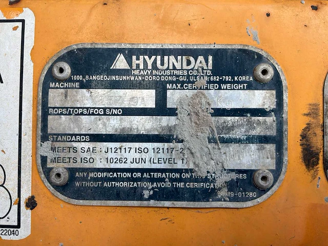 2014 hyundai robex 25z-9a rupsgraafmachine - afbeelding 5 van  22