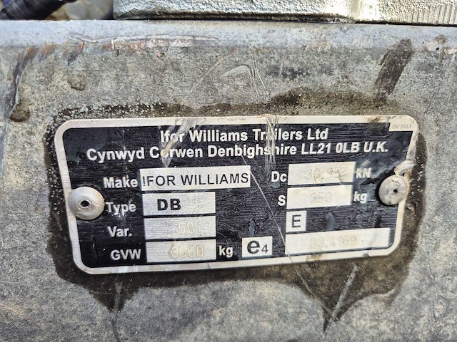 2014 ifor williams aanhangwagen - afbeelding 14 van  21