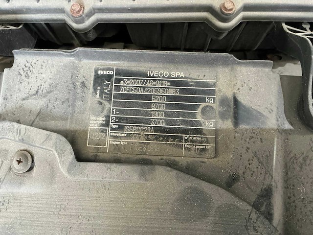 2014 iveco 50c15 telescoophoogtewerker - afbeelding 18 van  30
