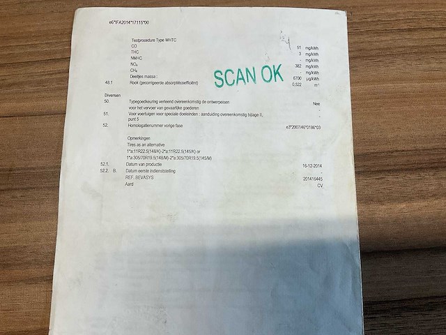 2014 iveco ig160e2ca vrachtwagen - afbeelding 32 van  45