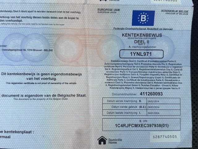 2014 jeep grand cherokee - afbeelding 18 van  28